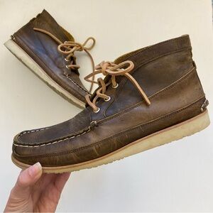 EasyMoc || Chukka Scout Lace Up Boots Brown 9?